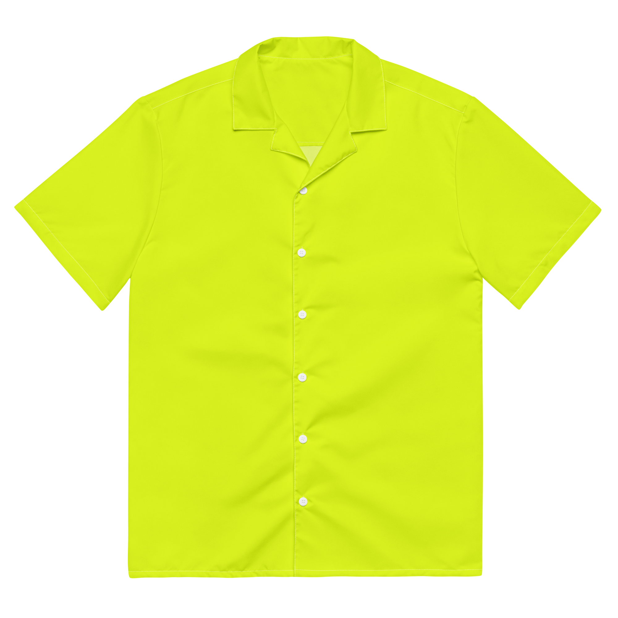 Unisex Button Shirt | Neon Lime