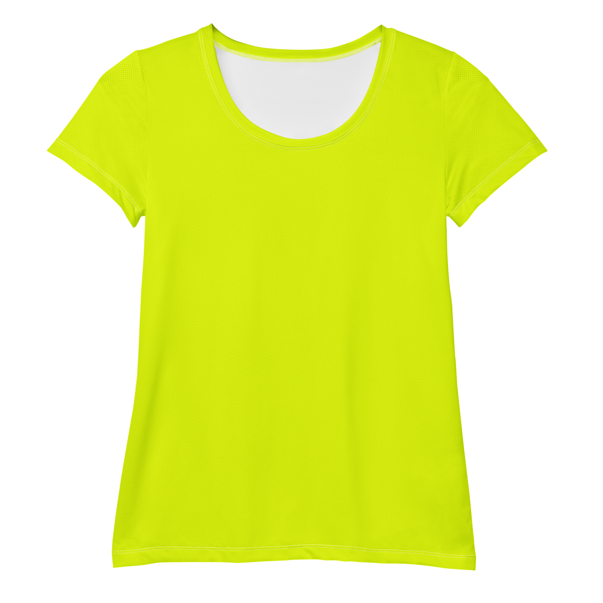 Women's Athletic T-Shirt | Neon Lime