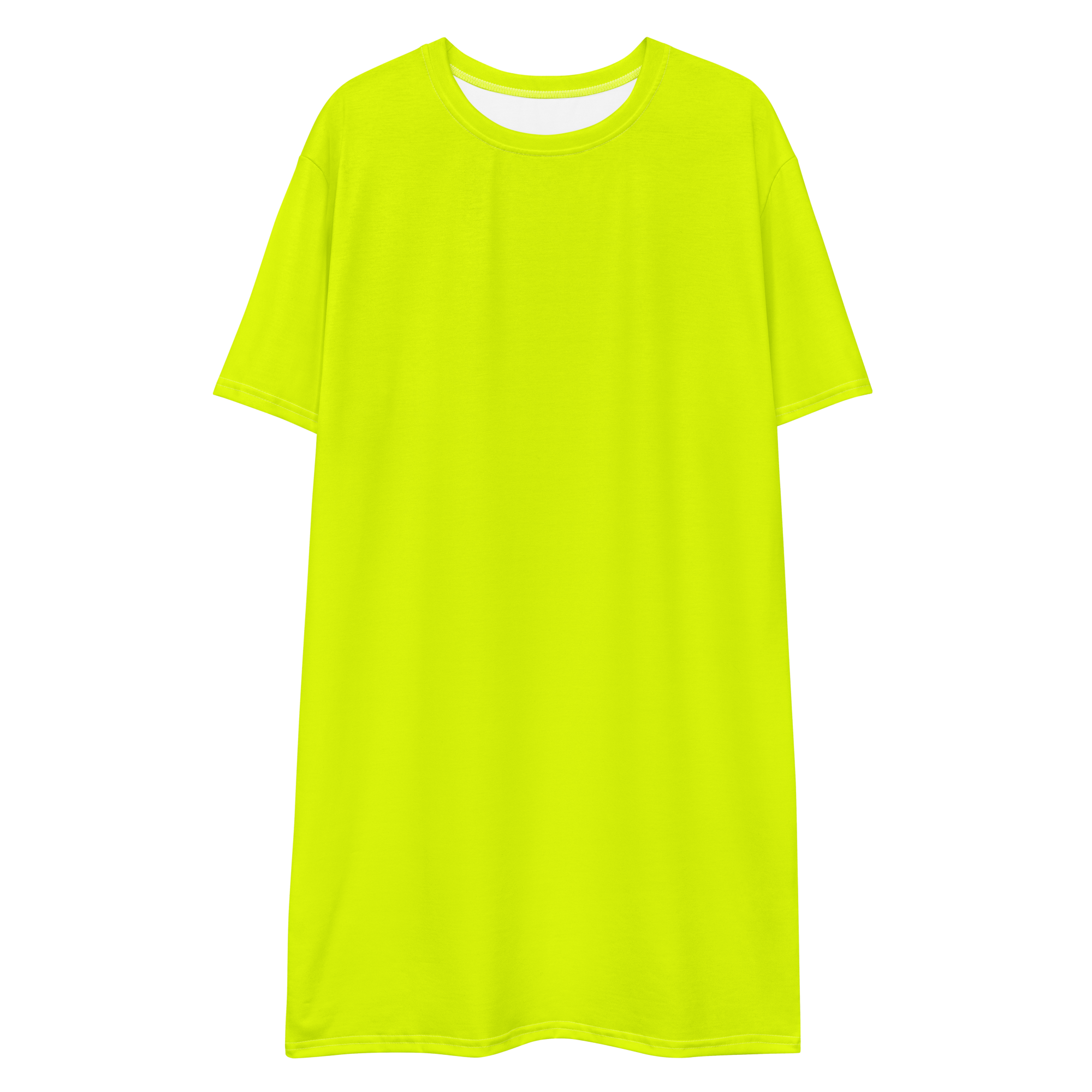 T-Shirt Dress | Neon Lime
