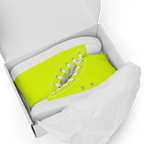 Men's High Top Canvas Shoes | Neon Lime