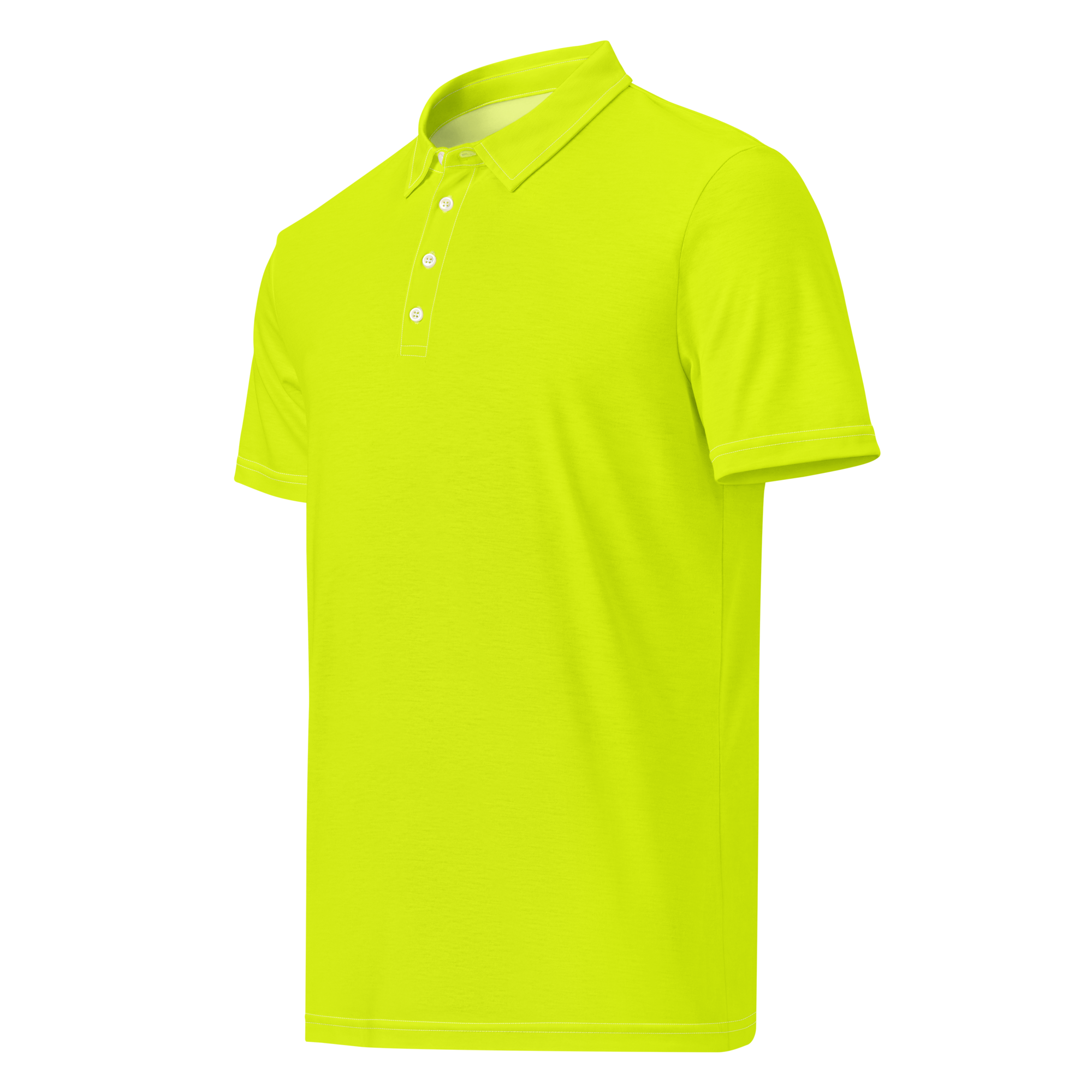 Men's Slim Fit Polo | Neon Lime