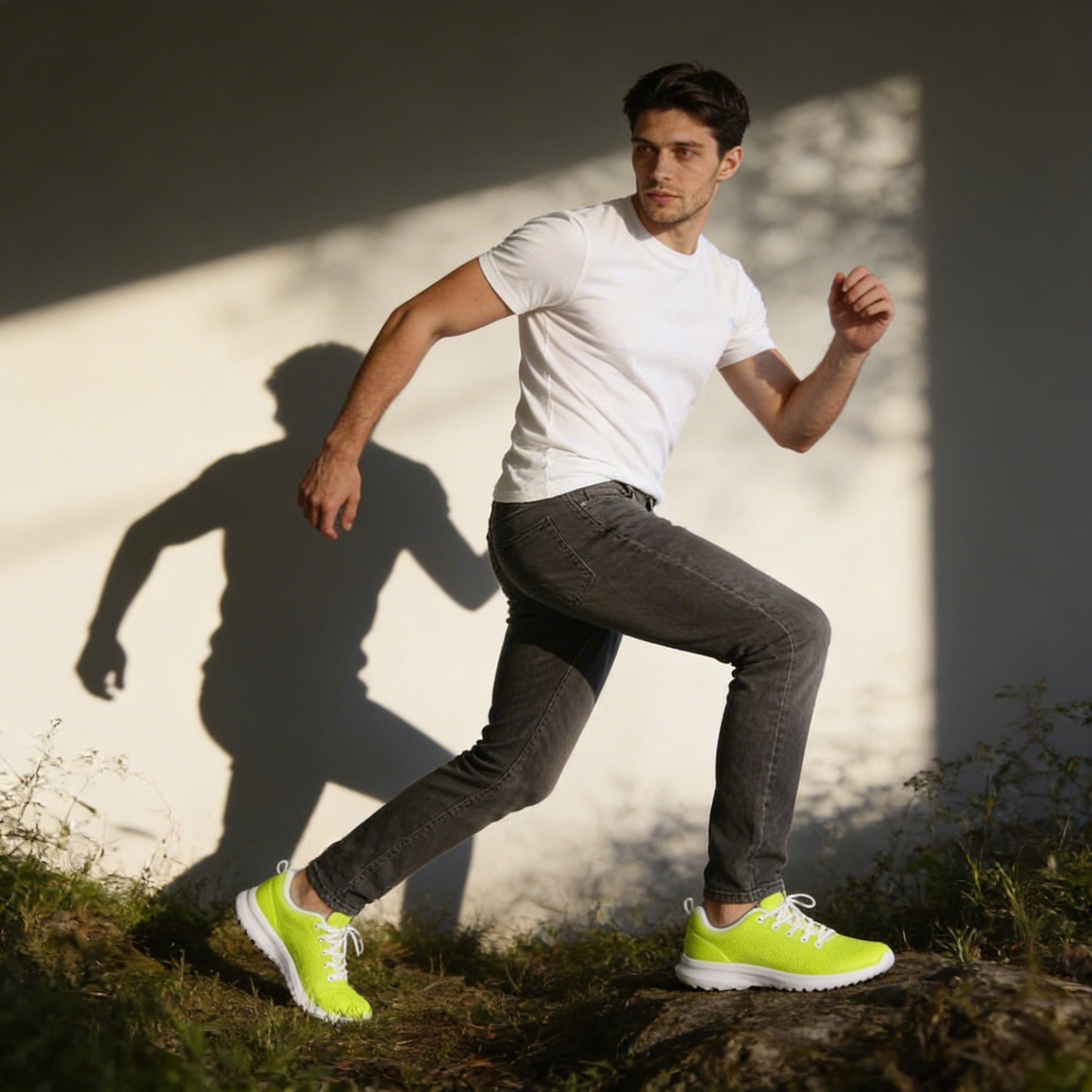 Men's Athletic Shoes | Neon Lime