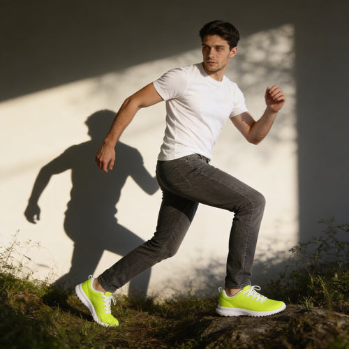 Men's Athletic Shoes | Neon Lime