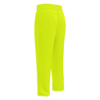 Unisex Wide-Leg Joggers | Neon Lime
