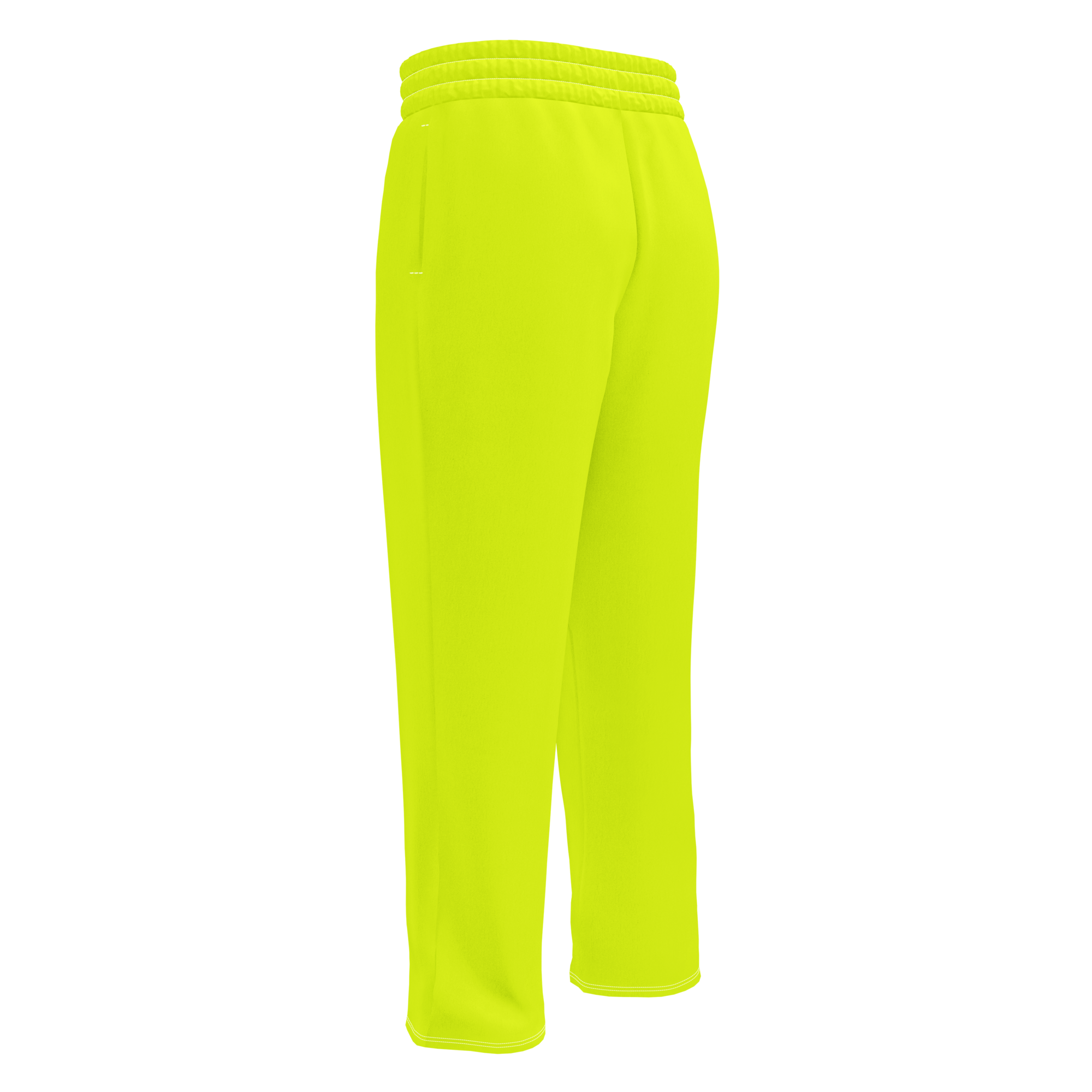 Unisex Wide-Leg Joggers | Neon Lime