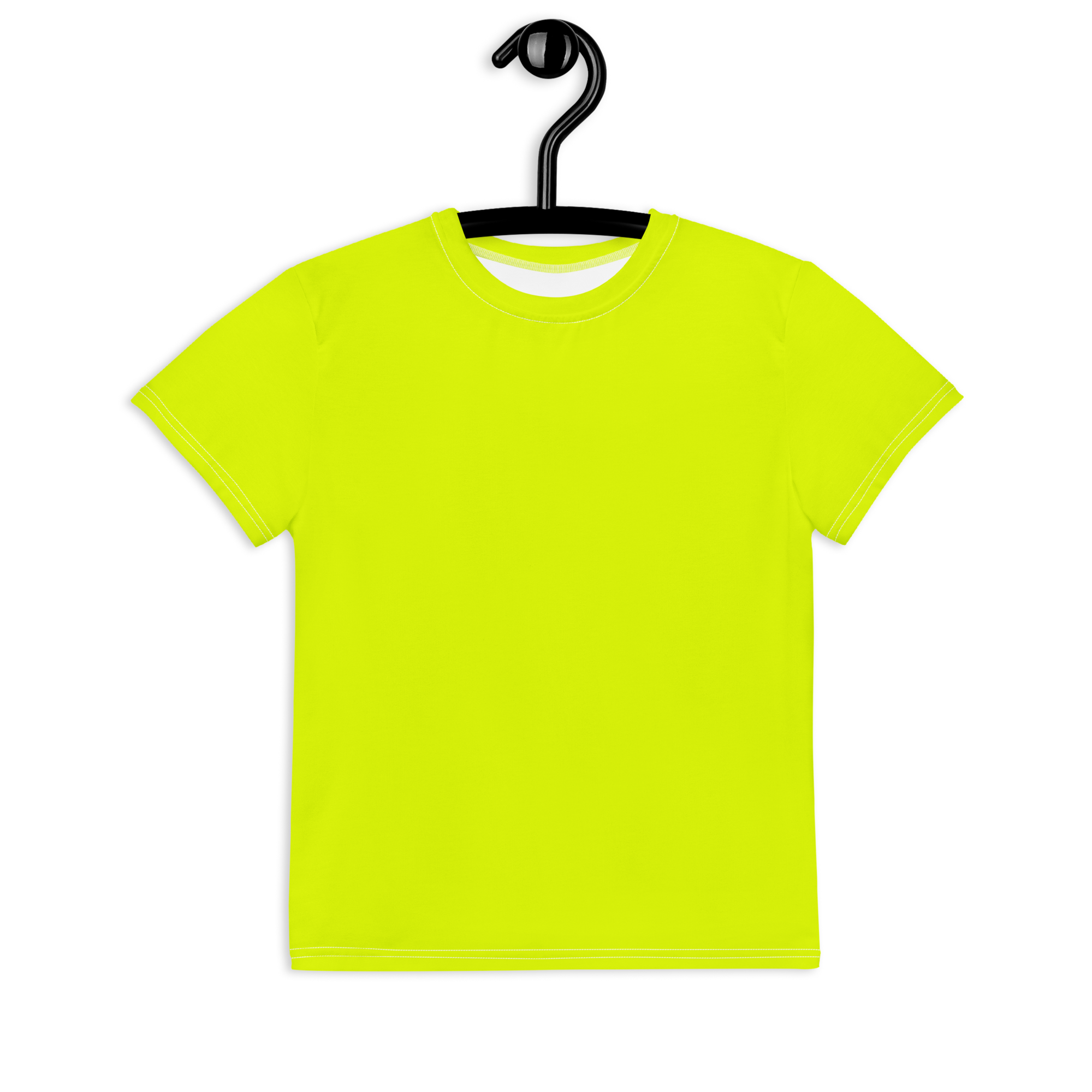 Youth Crew Neck T-Shirt | Neon Lime