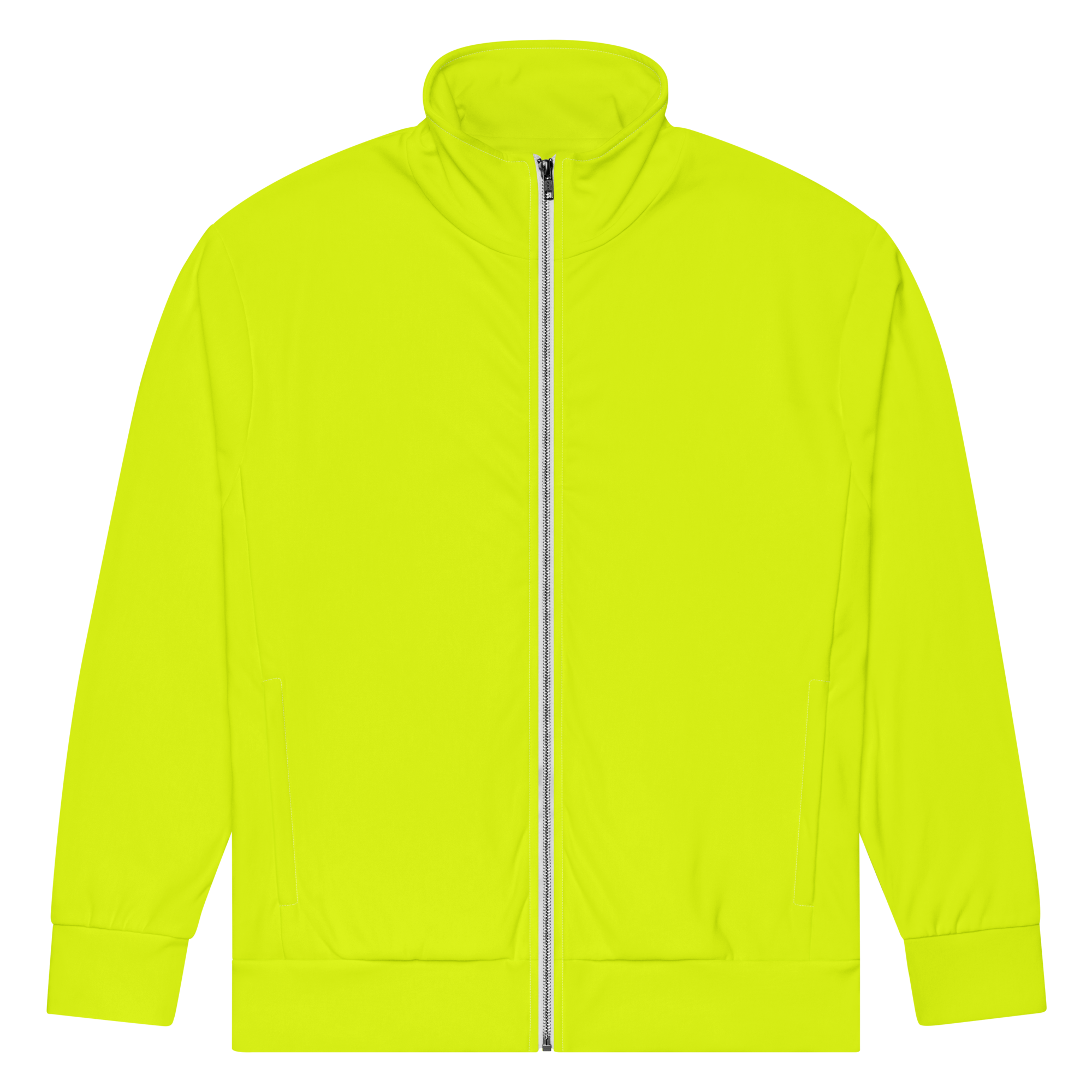 Recycled Track Jacket | Neon Lime