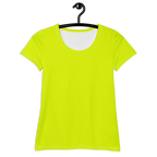 Women's Athletic T-Shirt | Neon Lime