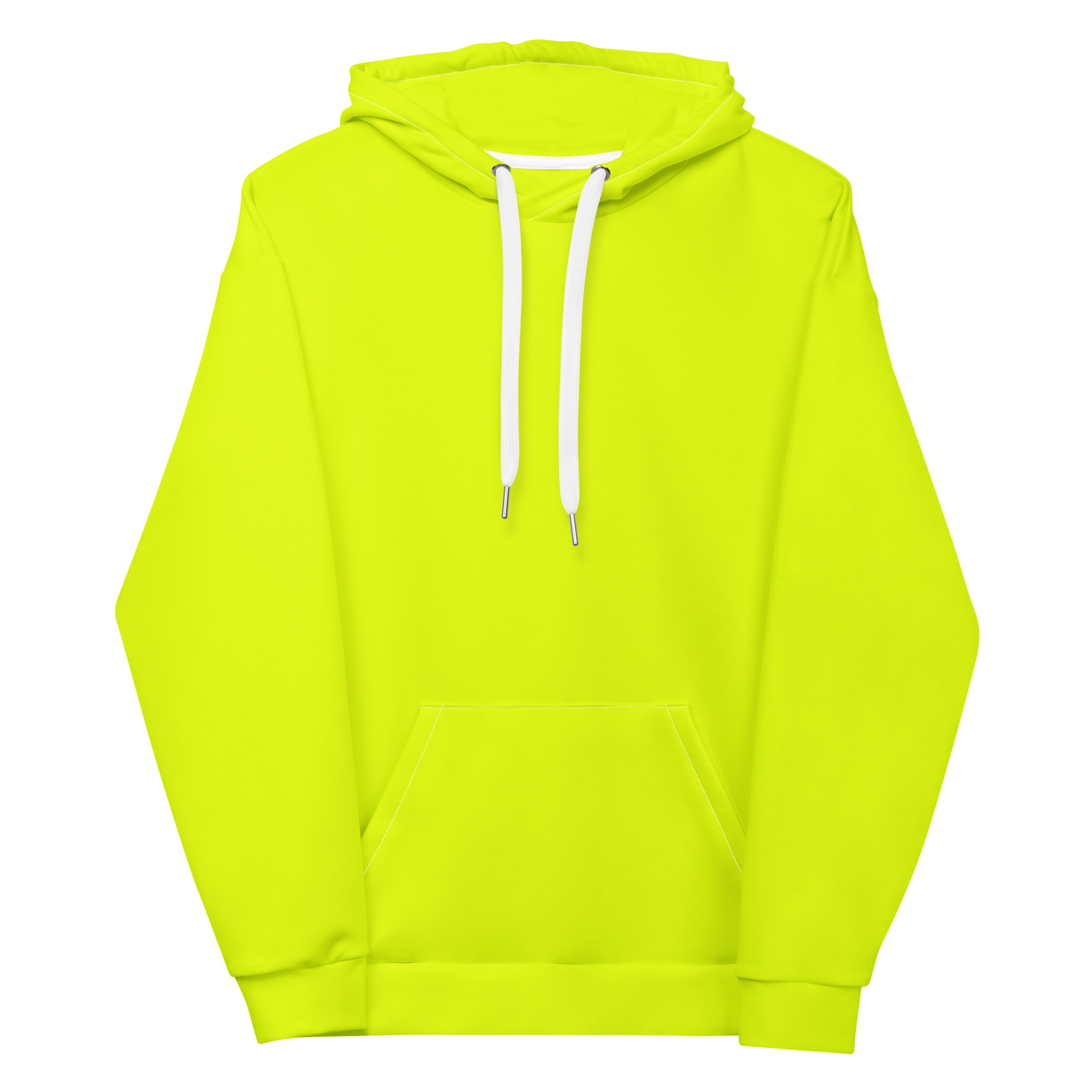Recycled Unisex Hoodie | Neon Lime