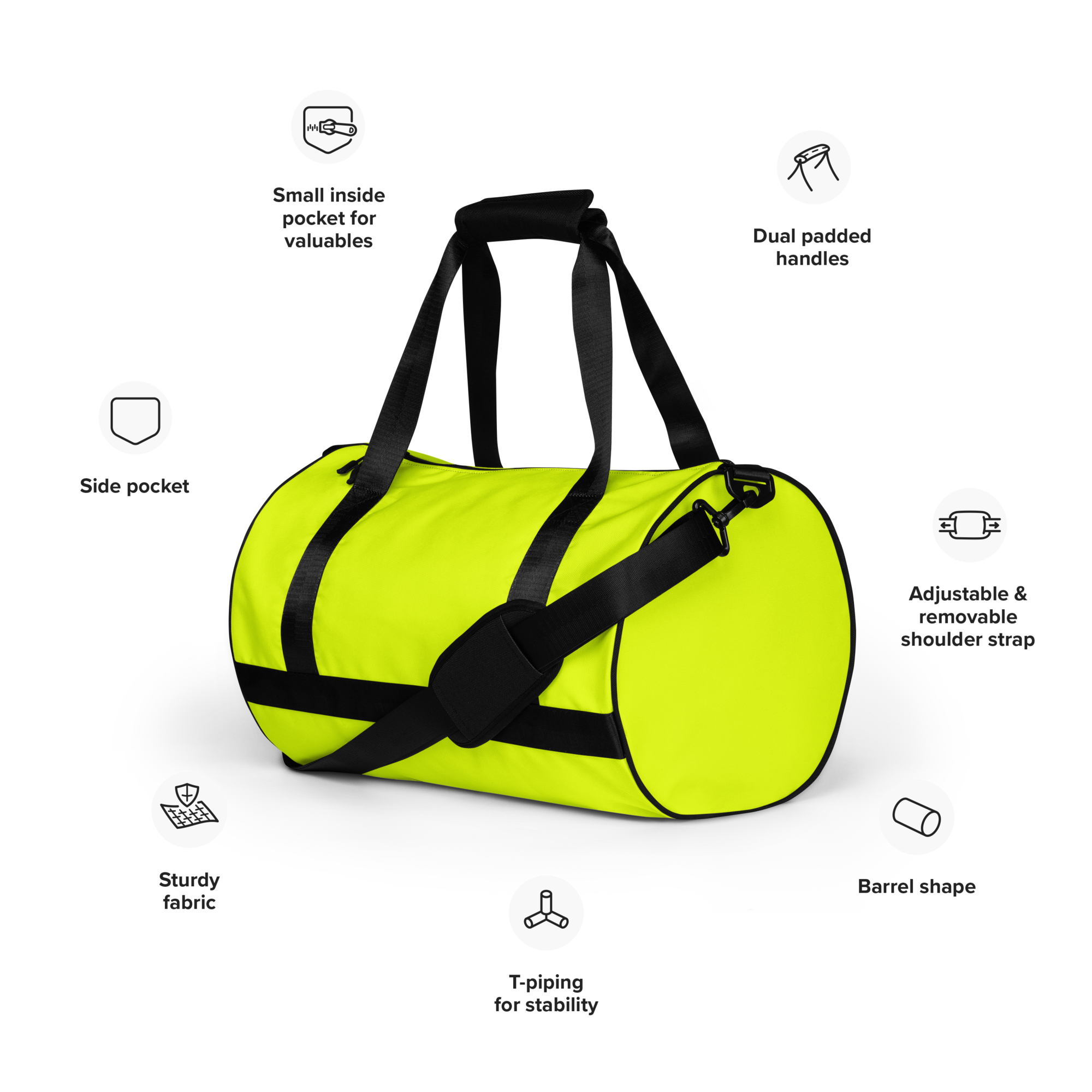 Gym Bag | Neon Lime