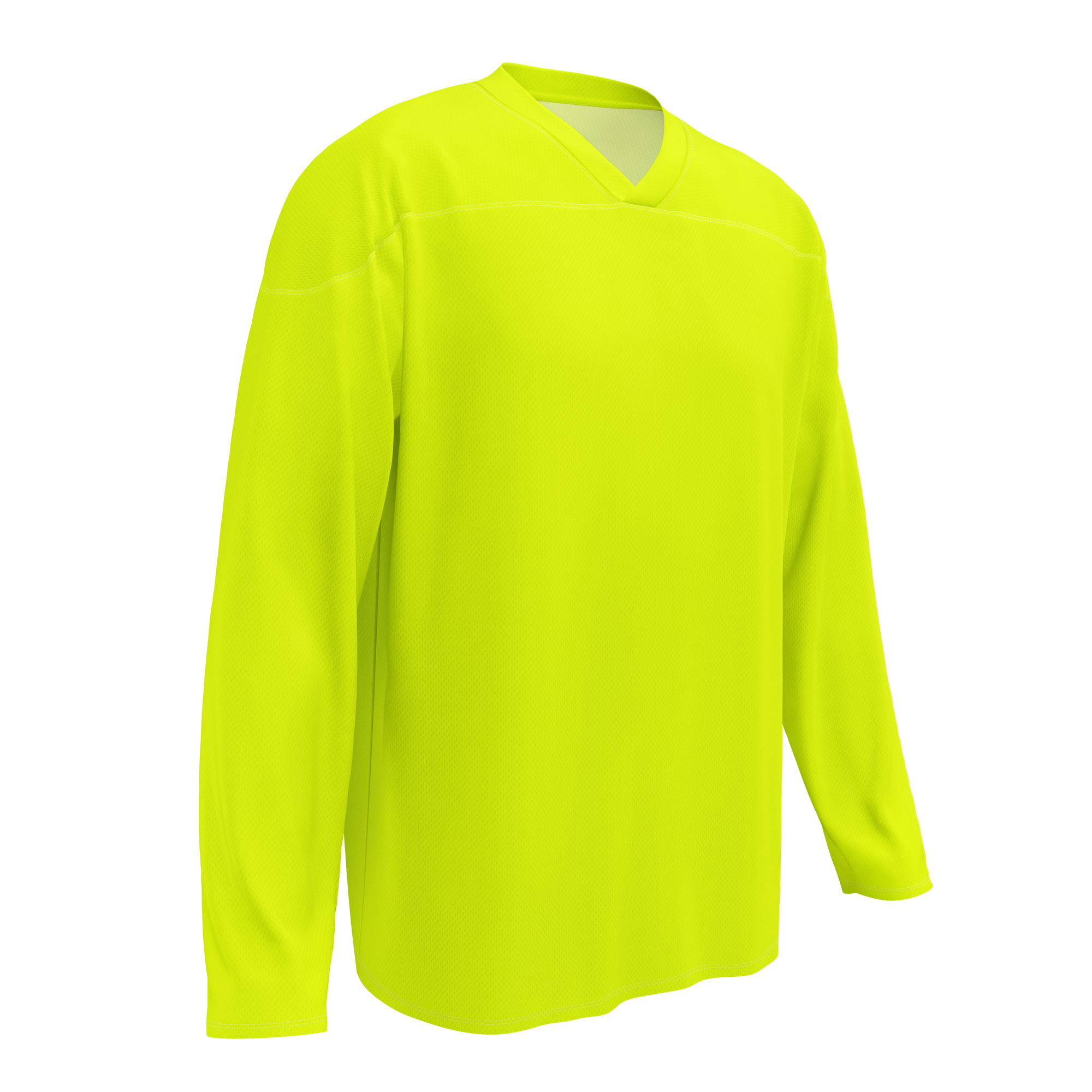 Recycled Hockey Jersey | Neon Lime