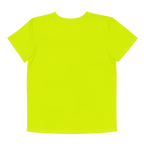 Youth Crew Neck T-Shirt | Neon Lime