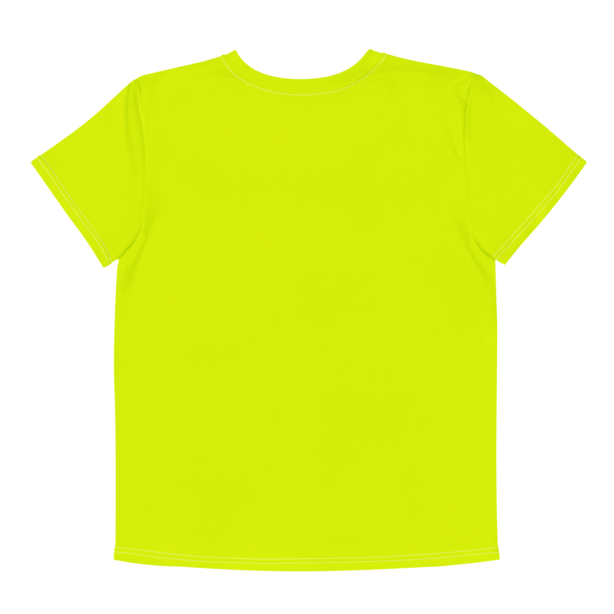 Youth Crew Neck T-Shirt | Neon Lime