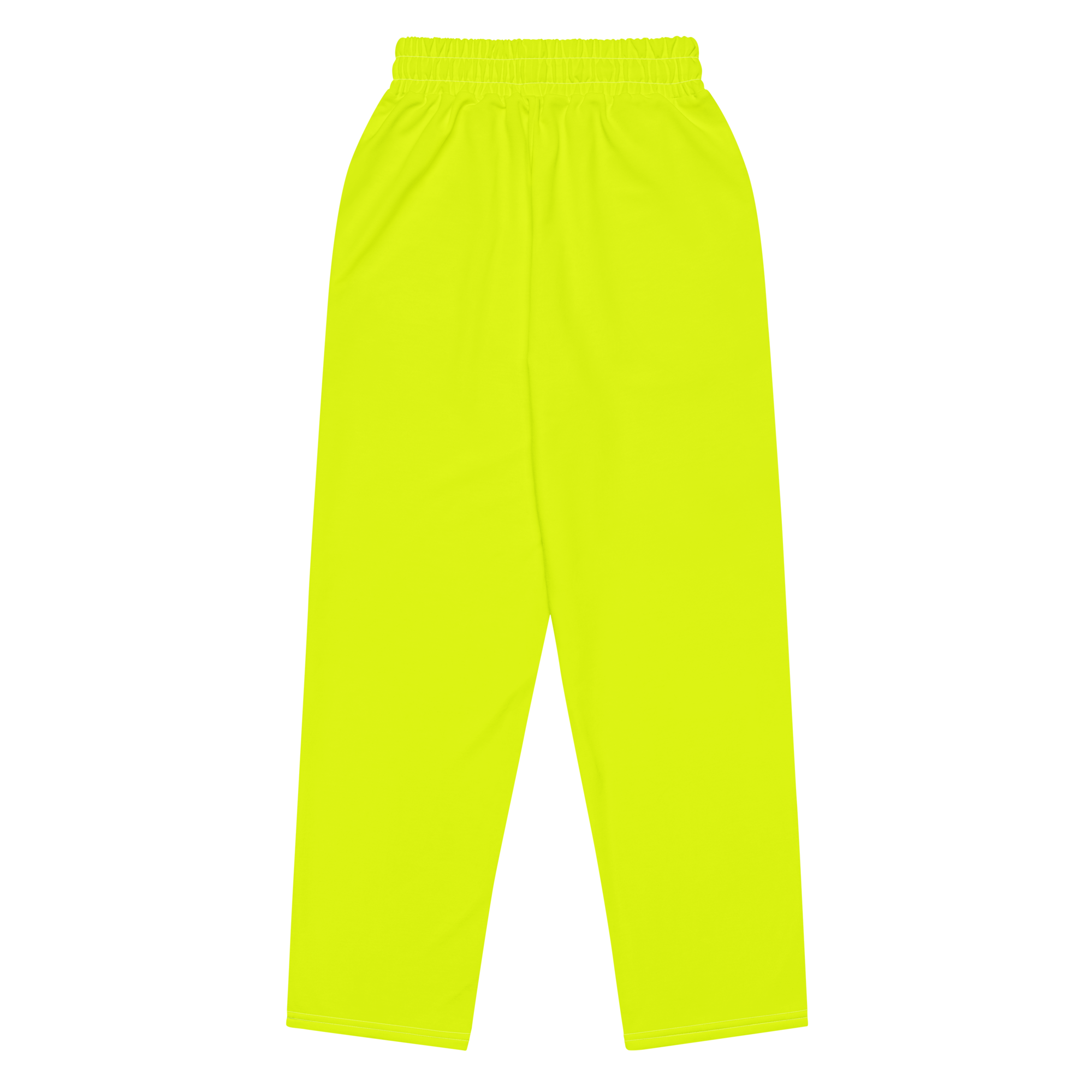 Unisex Wide-Leg Joggers | Neon Lime