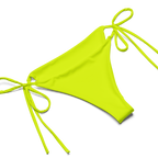 Recycled String Bikini | Neon Lime