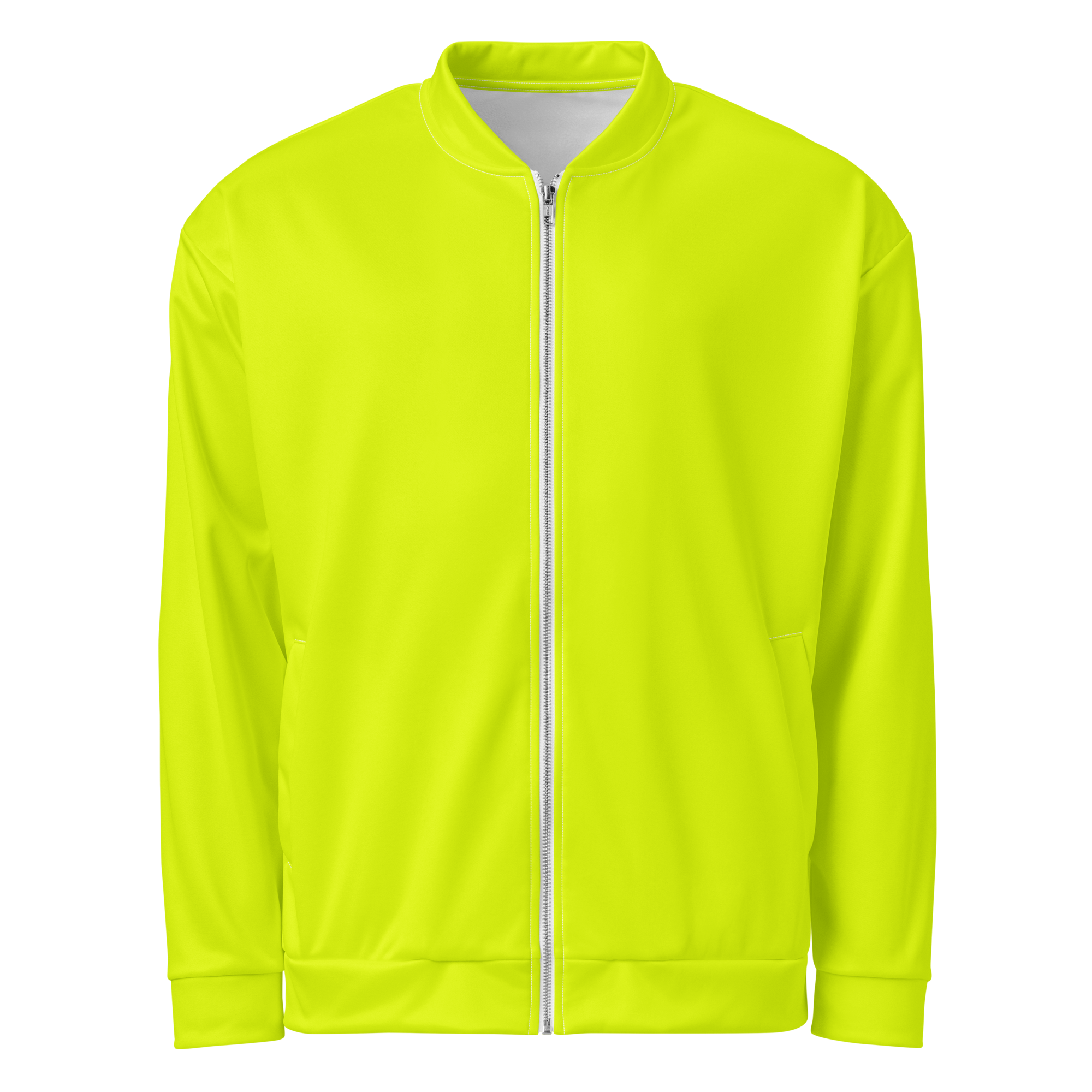 Unisex Bomber Jacket | Neon Lime