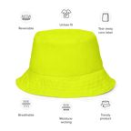 Reversible Bucket Hat | Neon Lime