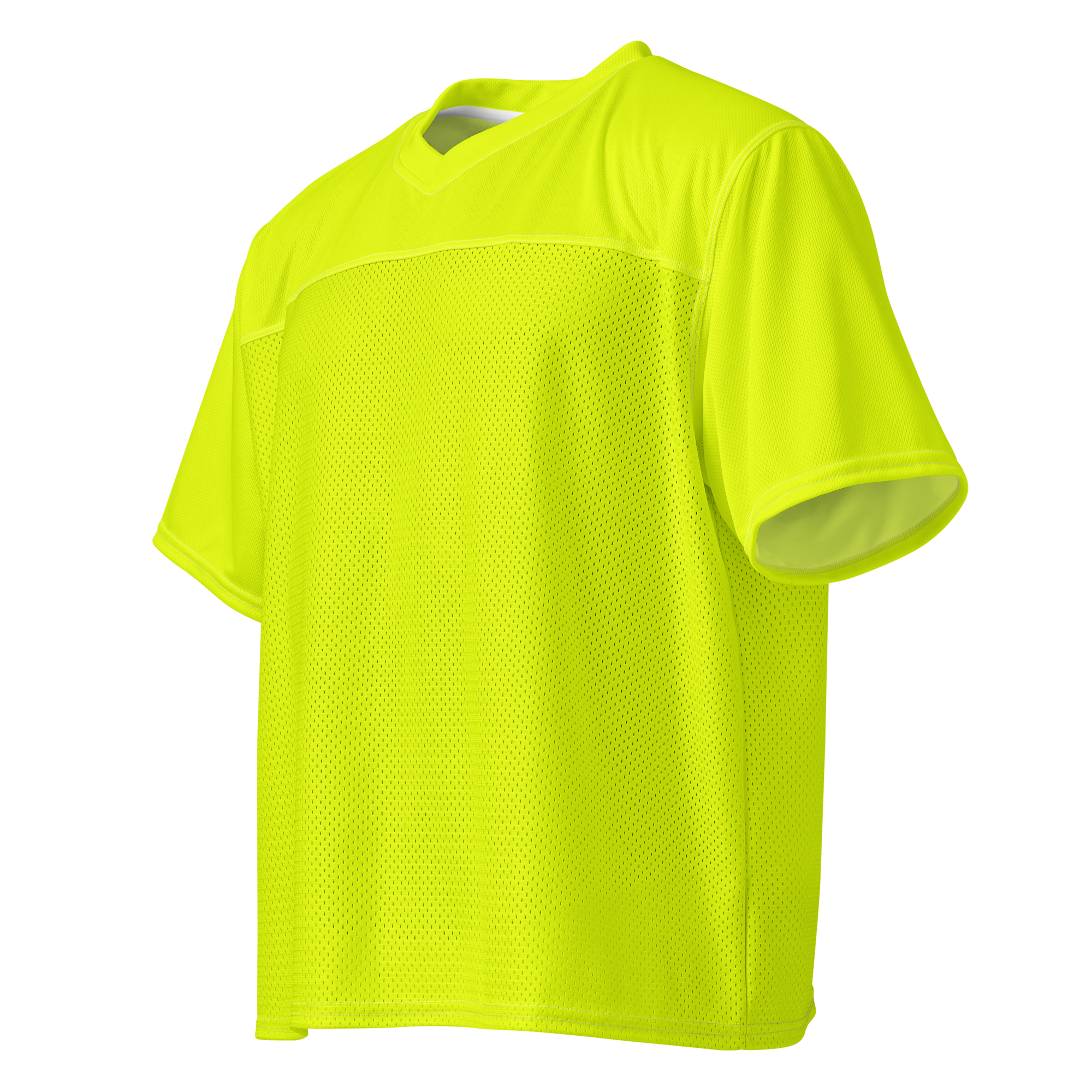 Boxy Football Jersey | Neon Lime