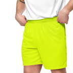 Recycled Mesh Shorts | Neon Lime