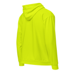 Unisex Zip Hoodie | Neon Lime