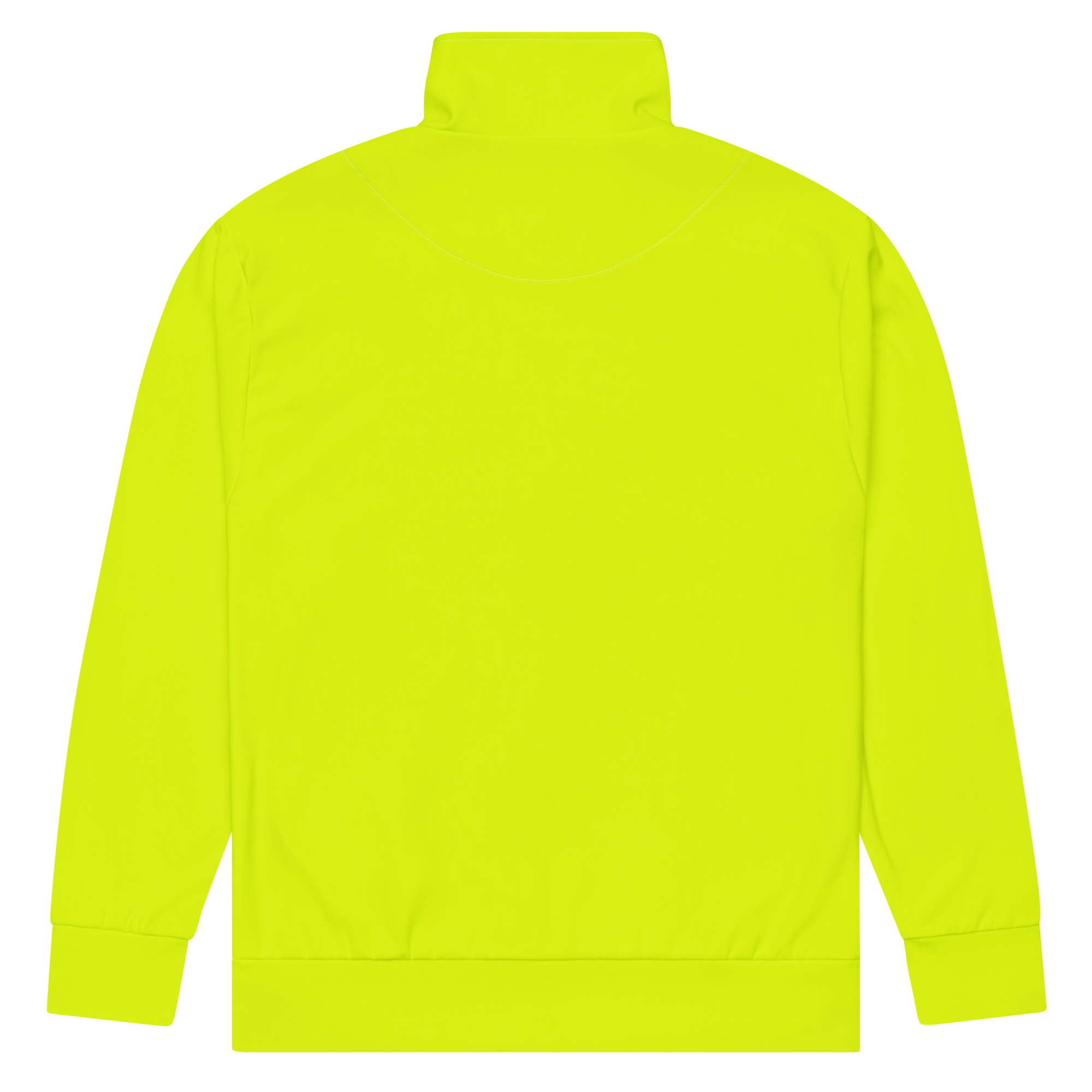 Recycled Track Jacket | Neon Lime