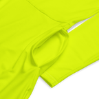 Long Sleeve Midi Dress | Neon Lime