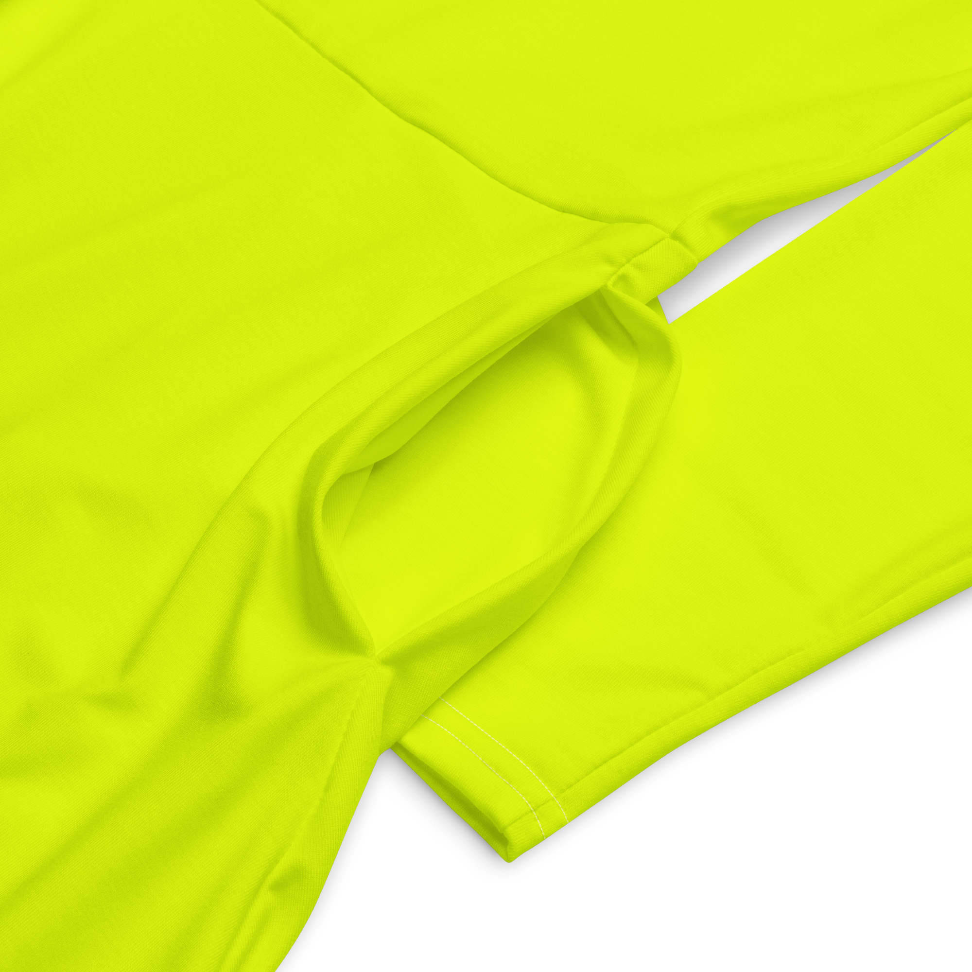 Long Sleeve Midi Dress | Neon Lime