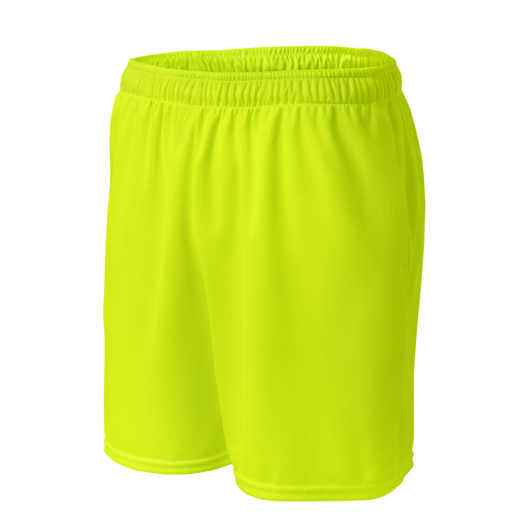 Recycled Mesh Shorts | Neon Lime
