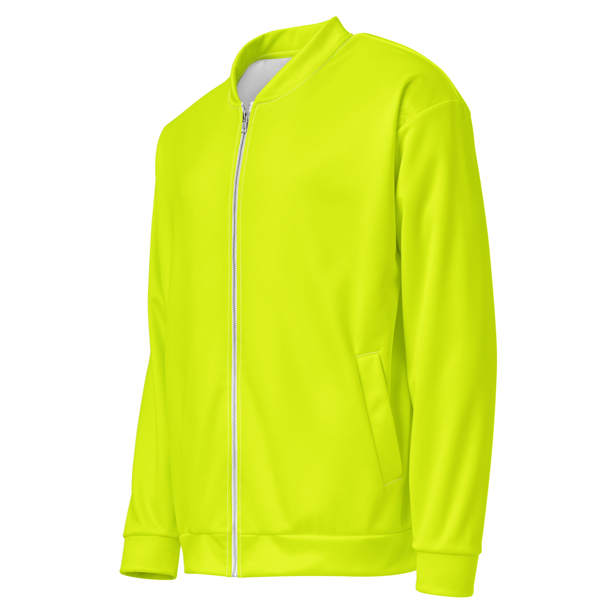 Unisex Bomber Jacket | Neon Lime