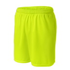 Recycled Mesh Shorts | Neon Lime