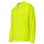 Unisex Bomber Jacket | Neon Lime
