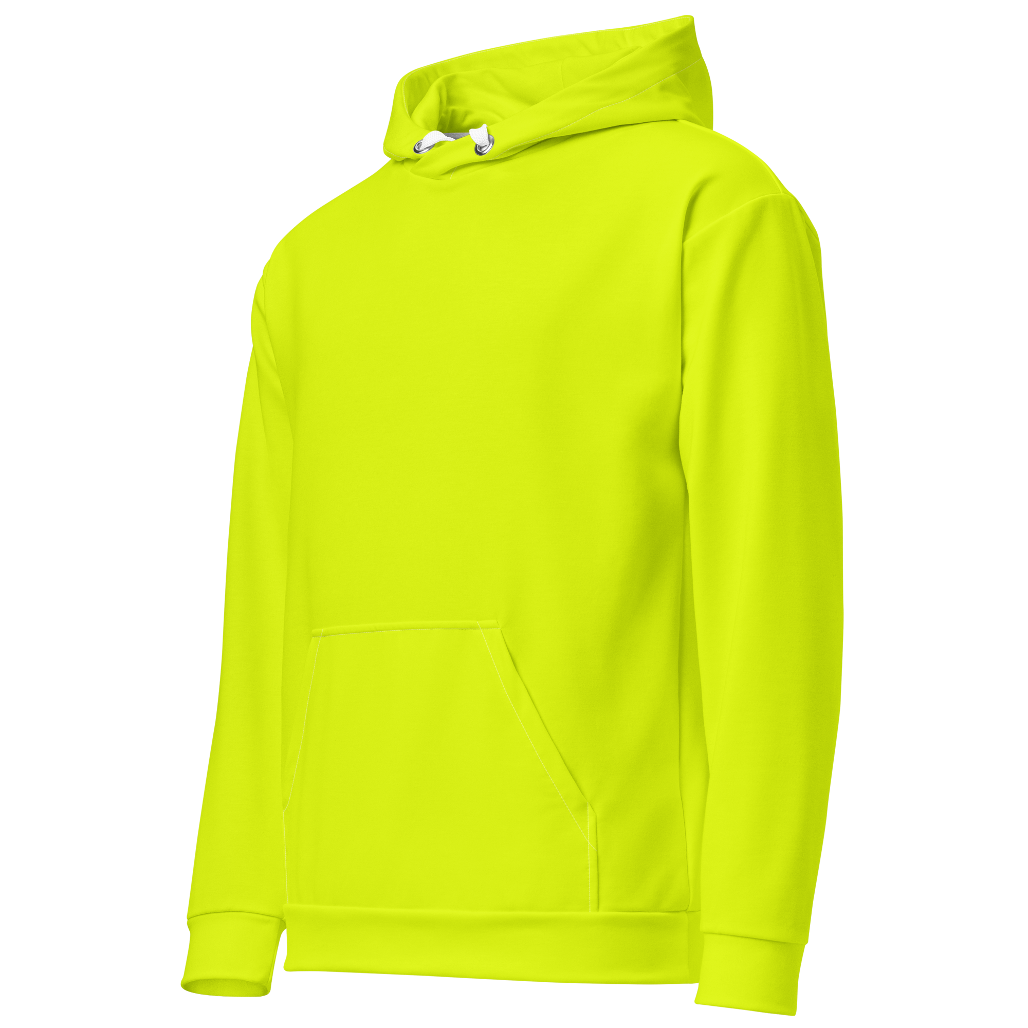 Recycled Unisex Hoodie | Neon Lime