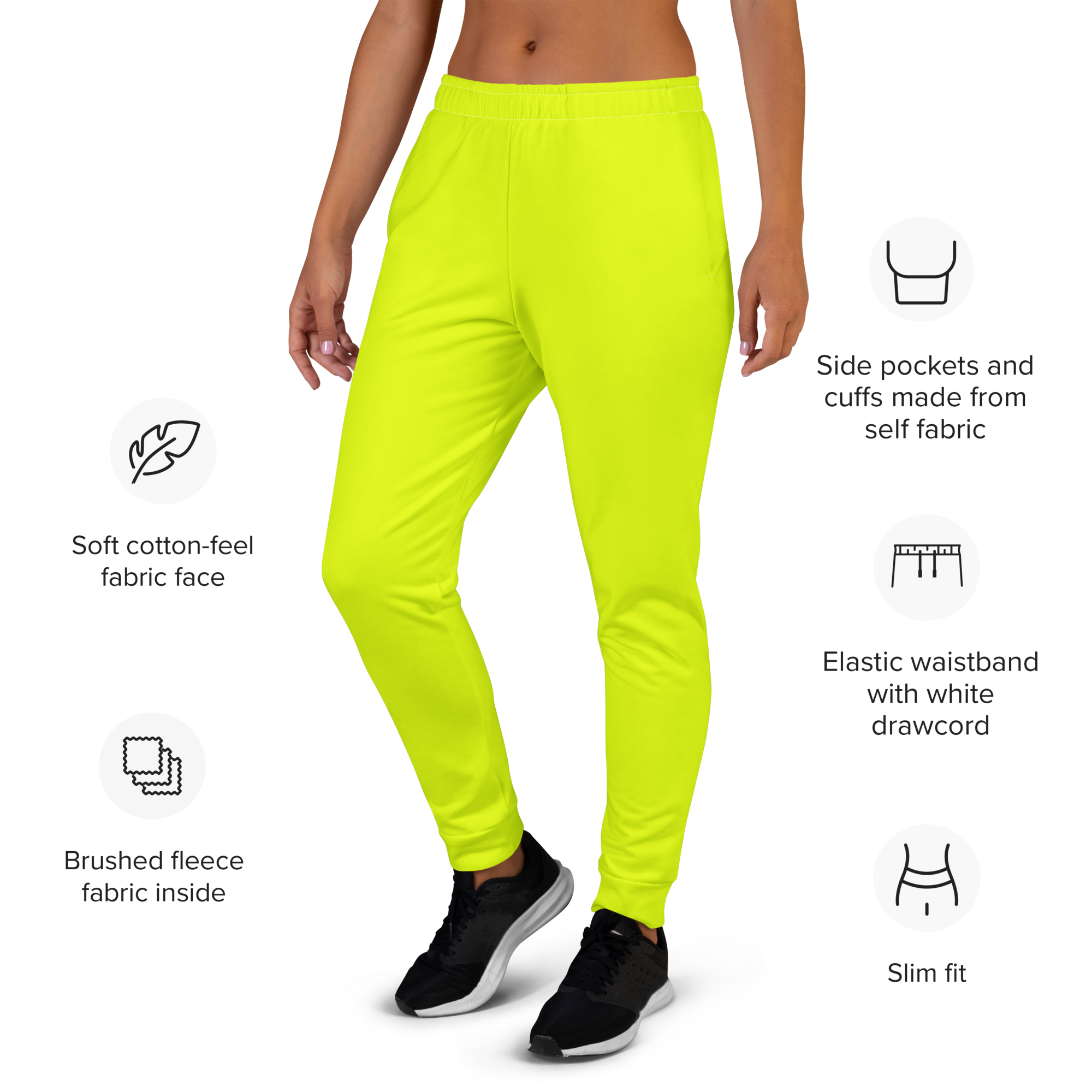 Women's Joggers | Neon Lime