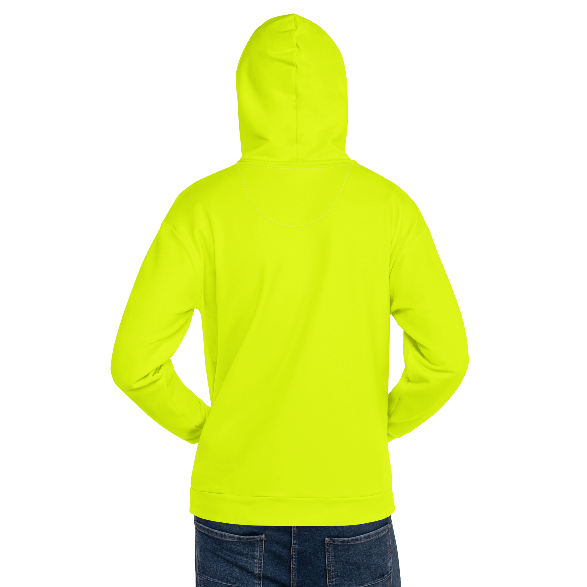 Recycled Unisex Hoodie | Neon Lime