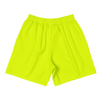 Unisex Athletic Long Shorts | Neon Lime