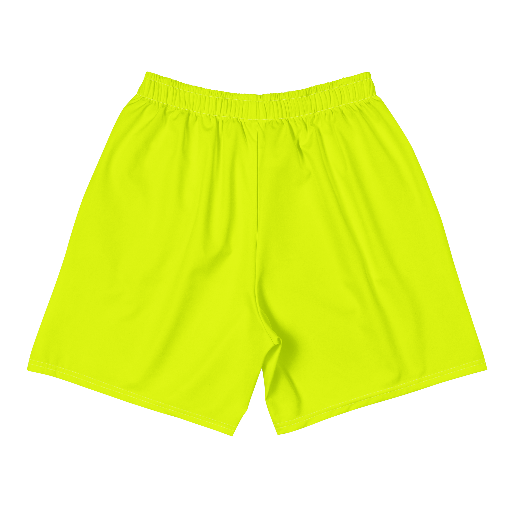 Unisex Athletic Long Shorts | Neon Lime