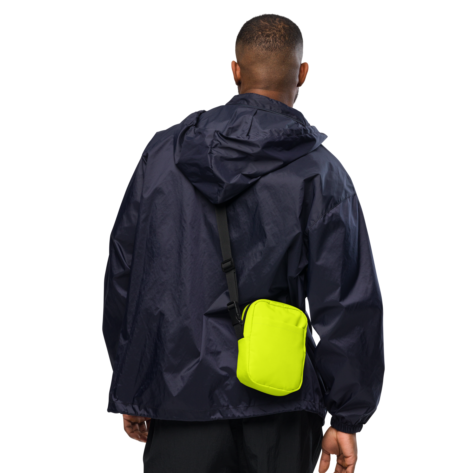 Utility Crossbody Bag | Neon Lime