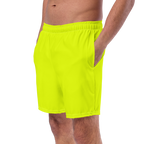 Recycled Swim Trunks | Neon Lime