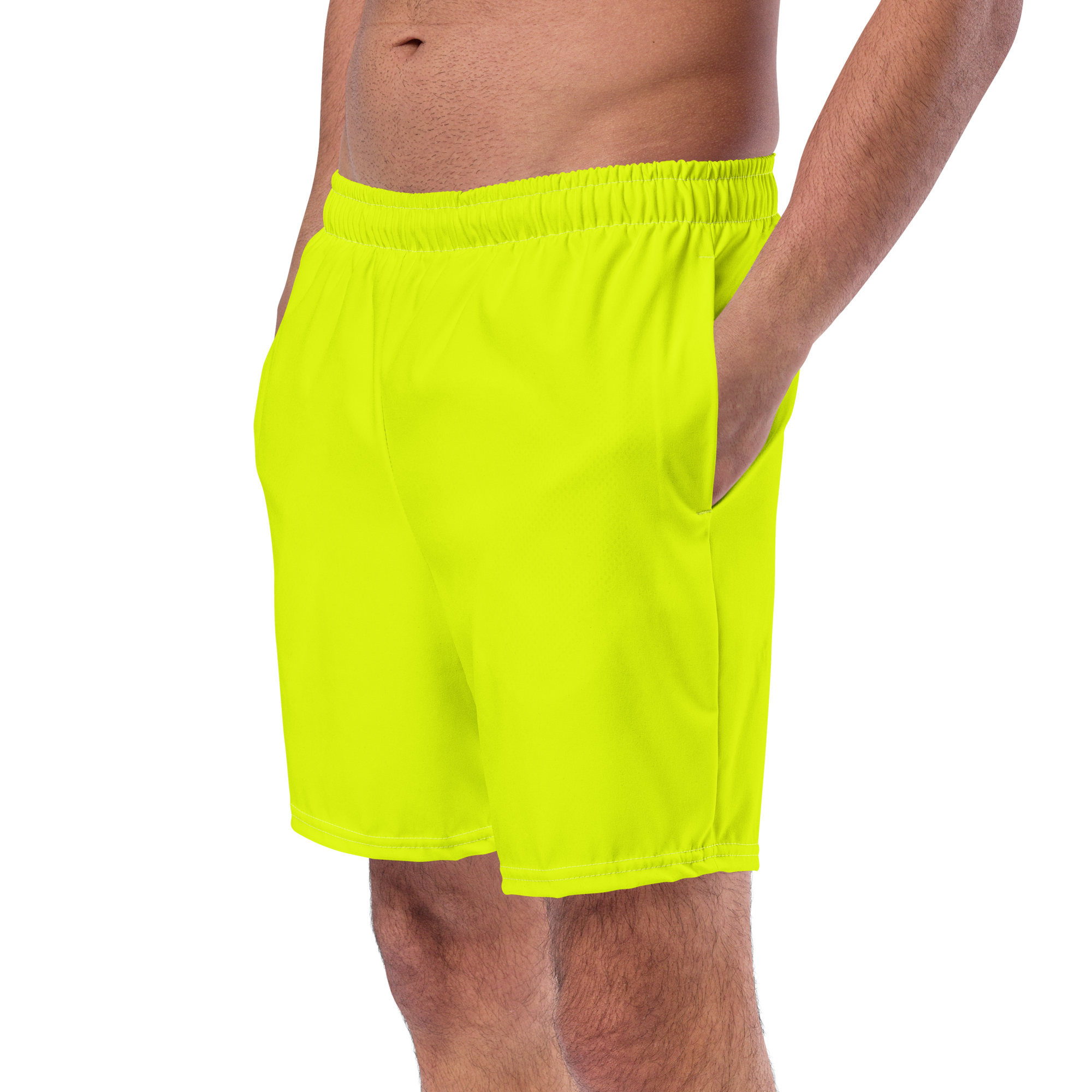 Recycled Swim Trunks | Neon Lime