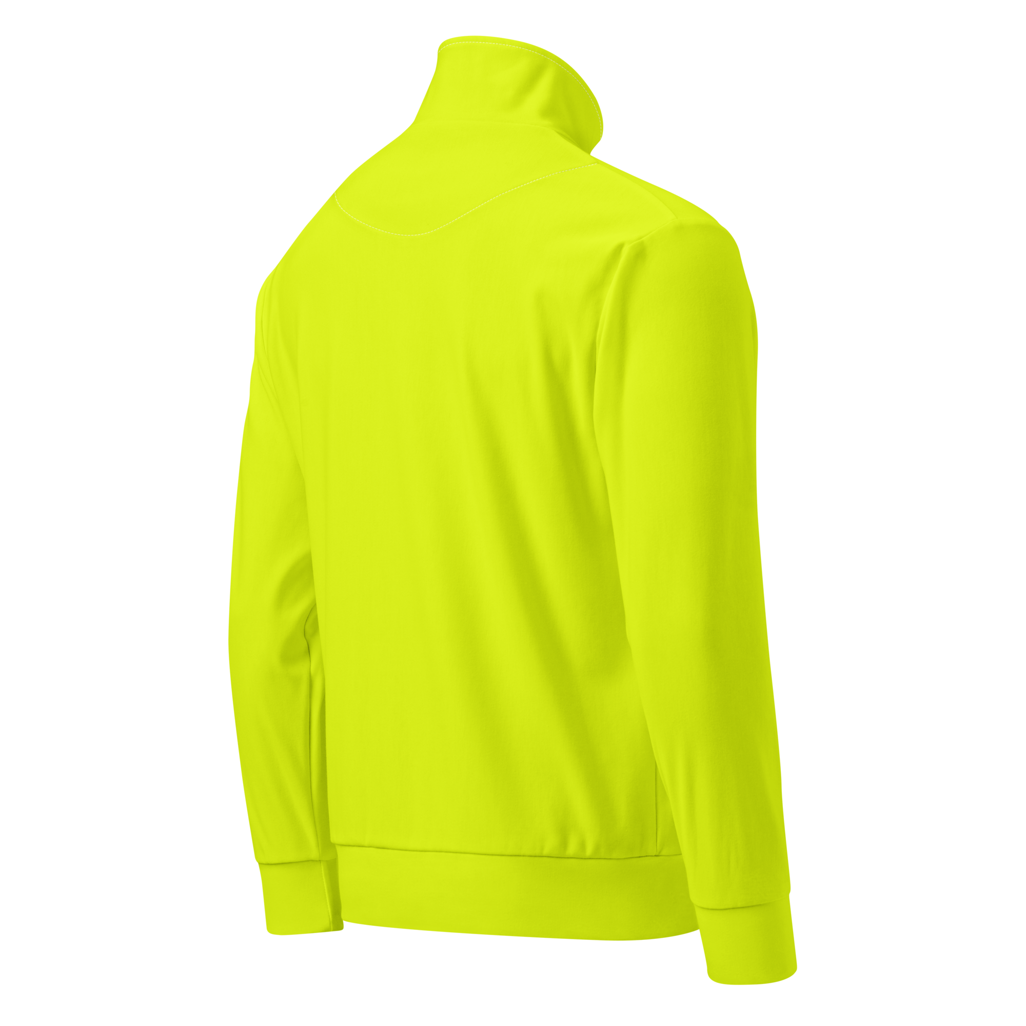 Recycled Track Jacket | Neon Lime