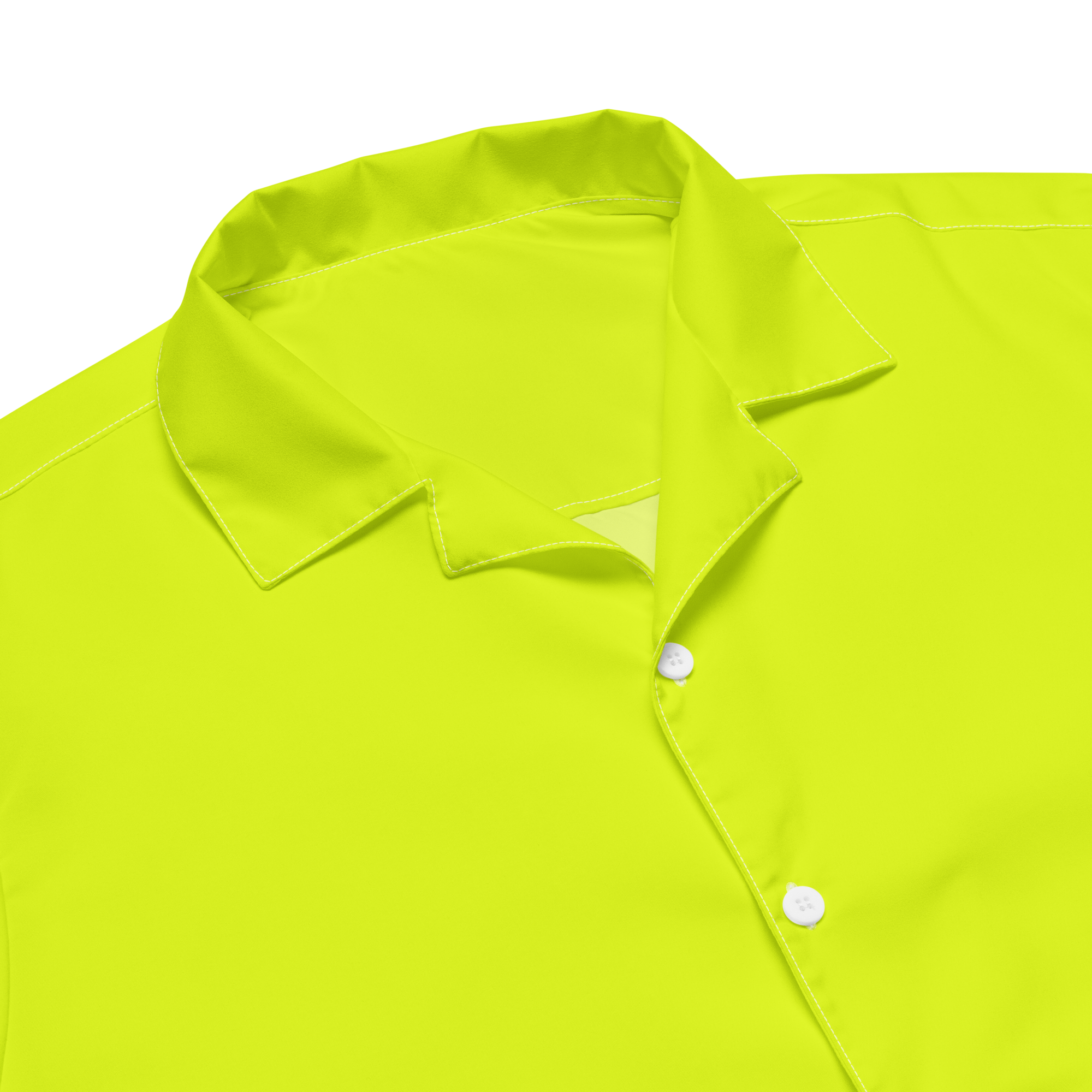 Unisex Button Shirt | Neon Lime