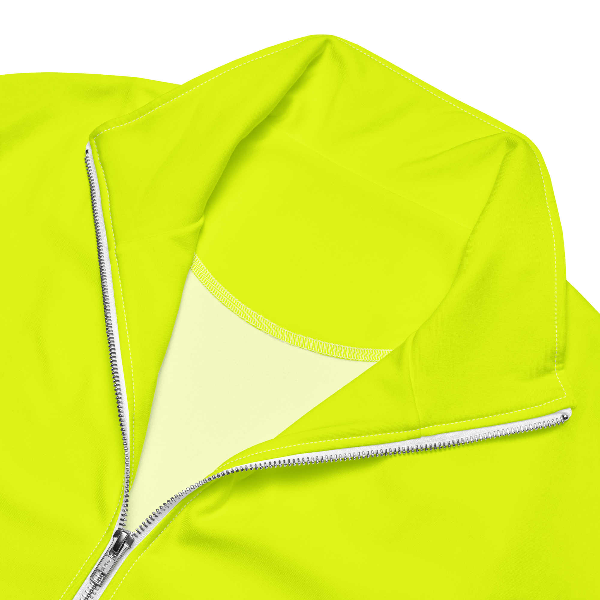 Recycled Track Jacket | Neon Lime