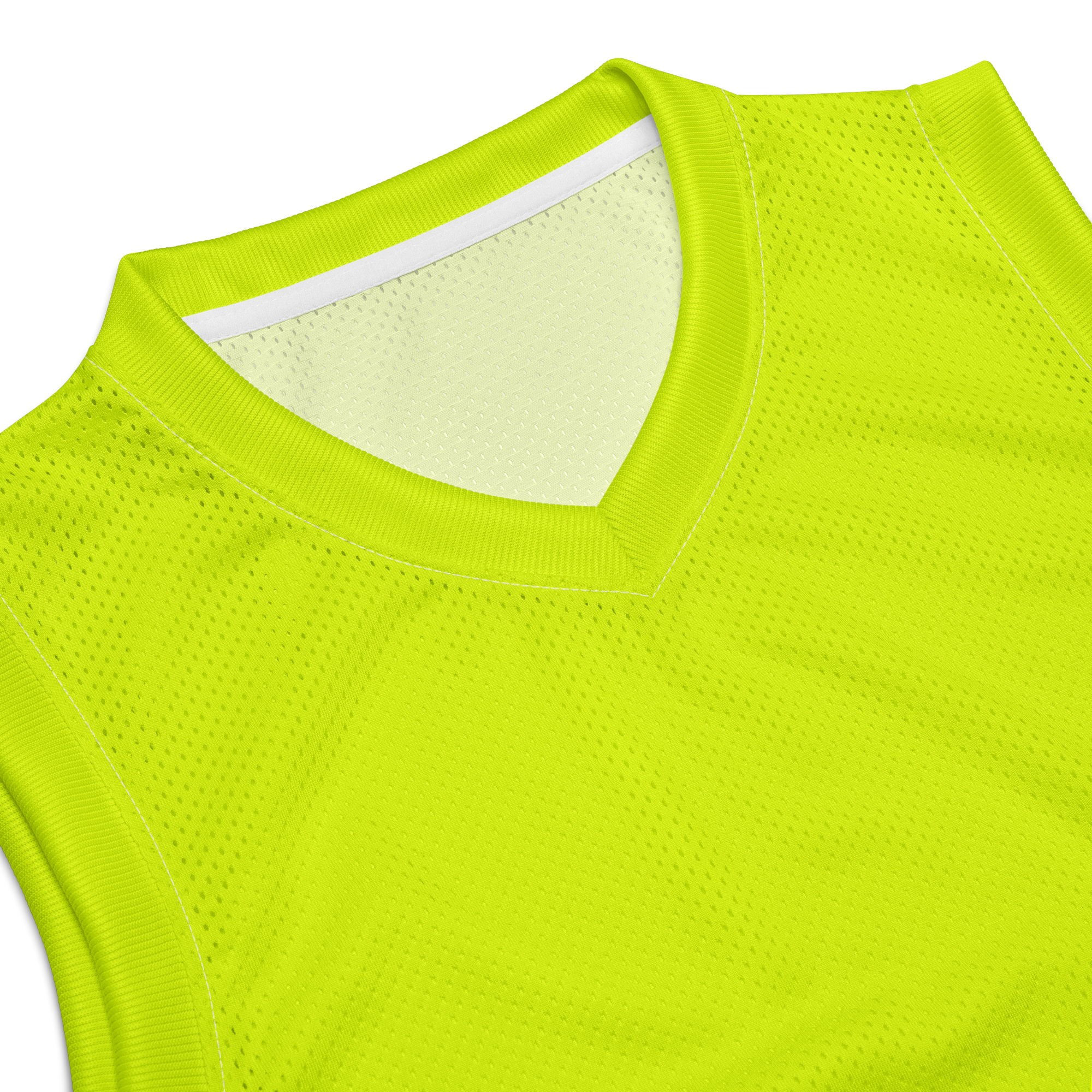 Premium Basketball Jersey | Neon Lime