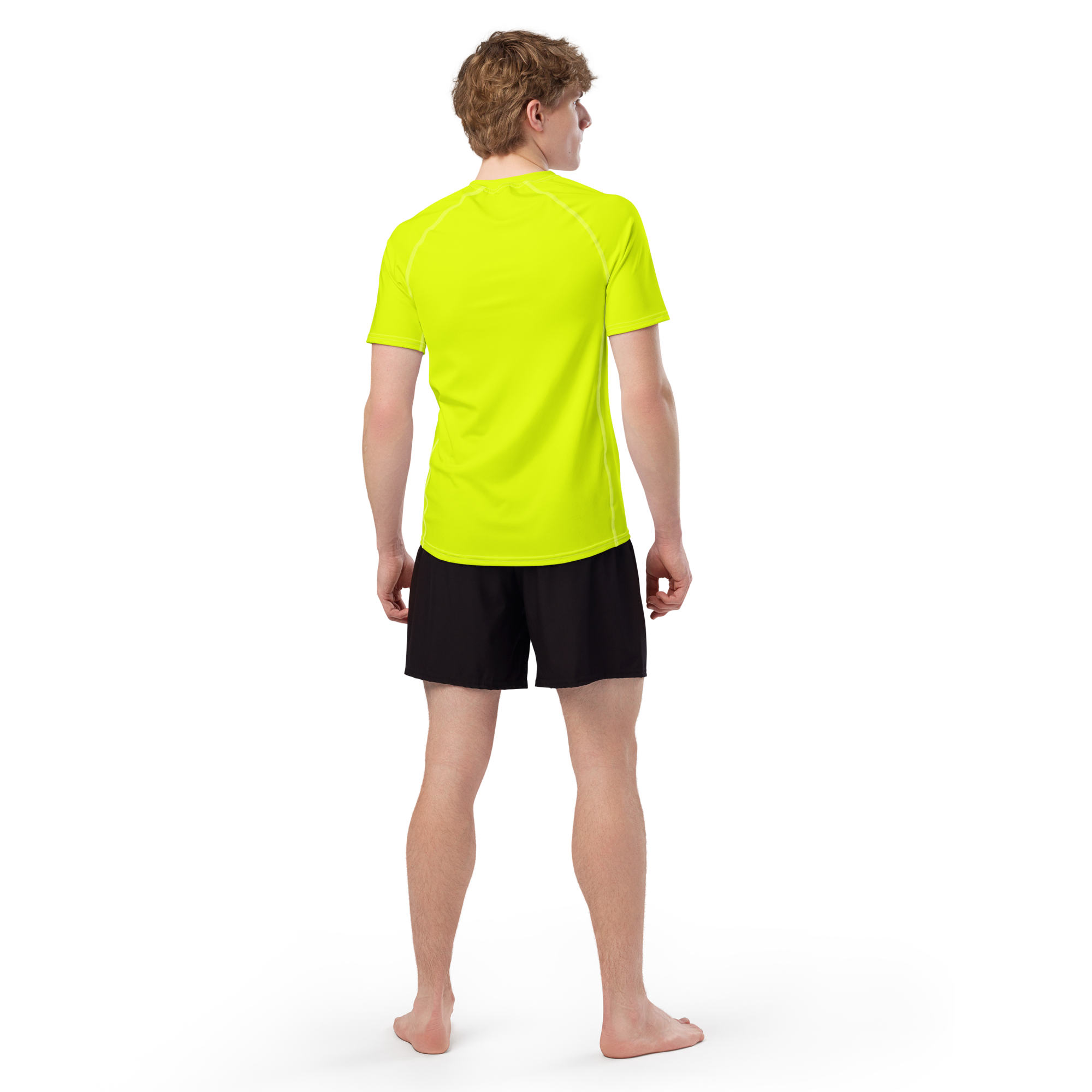 Men's Rash Guard | Neon Lime