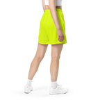 Recycled Mesh Shorts | Neon Lime