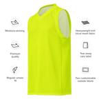 Premium Basketball Jersey | Neon Lime