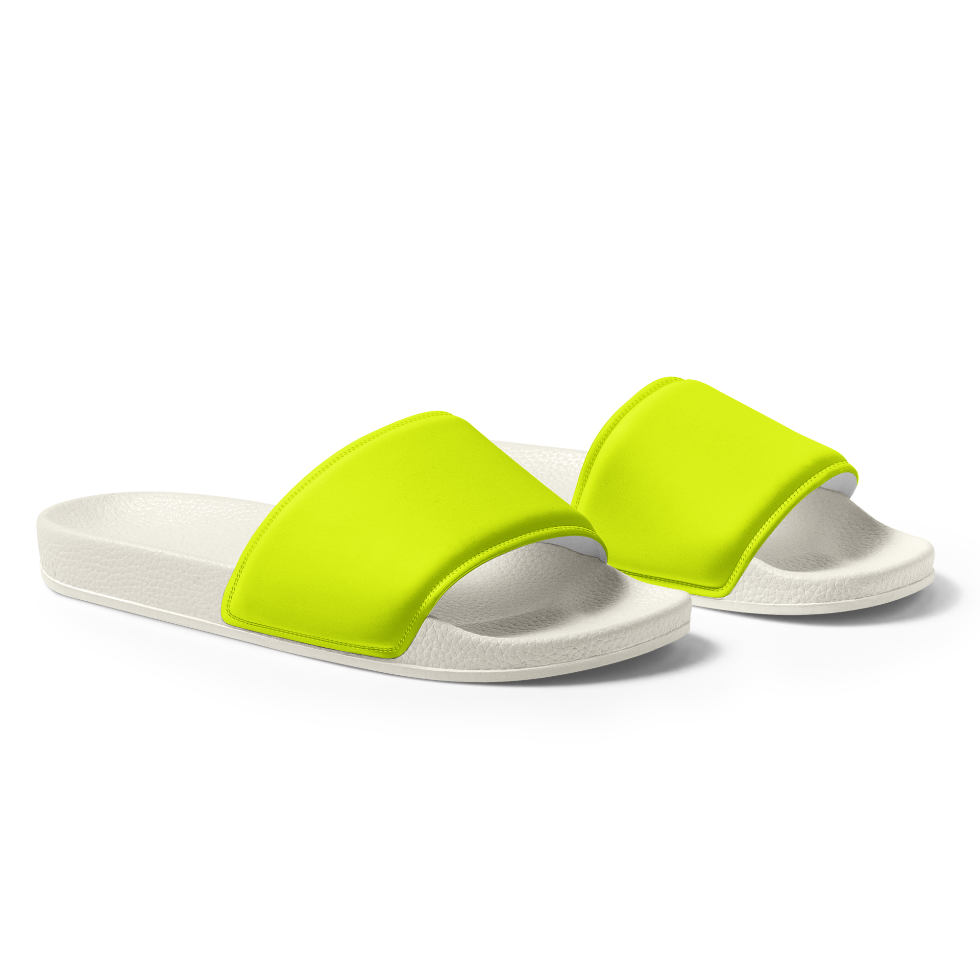 Women's Slides | Neon Lime