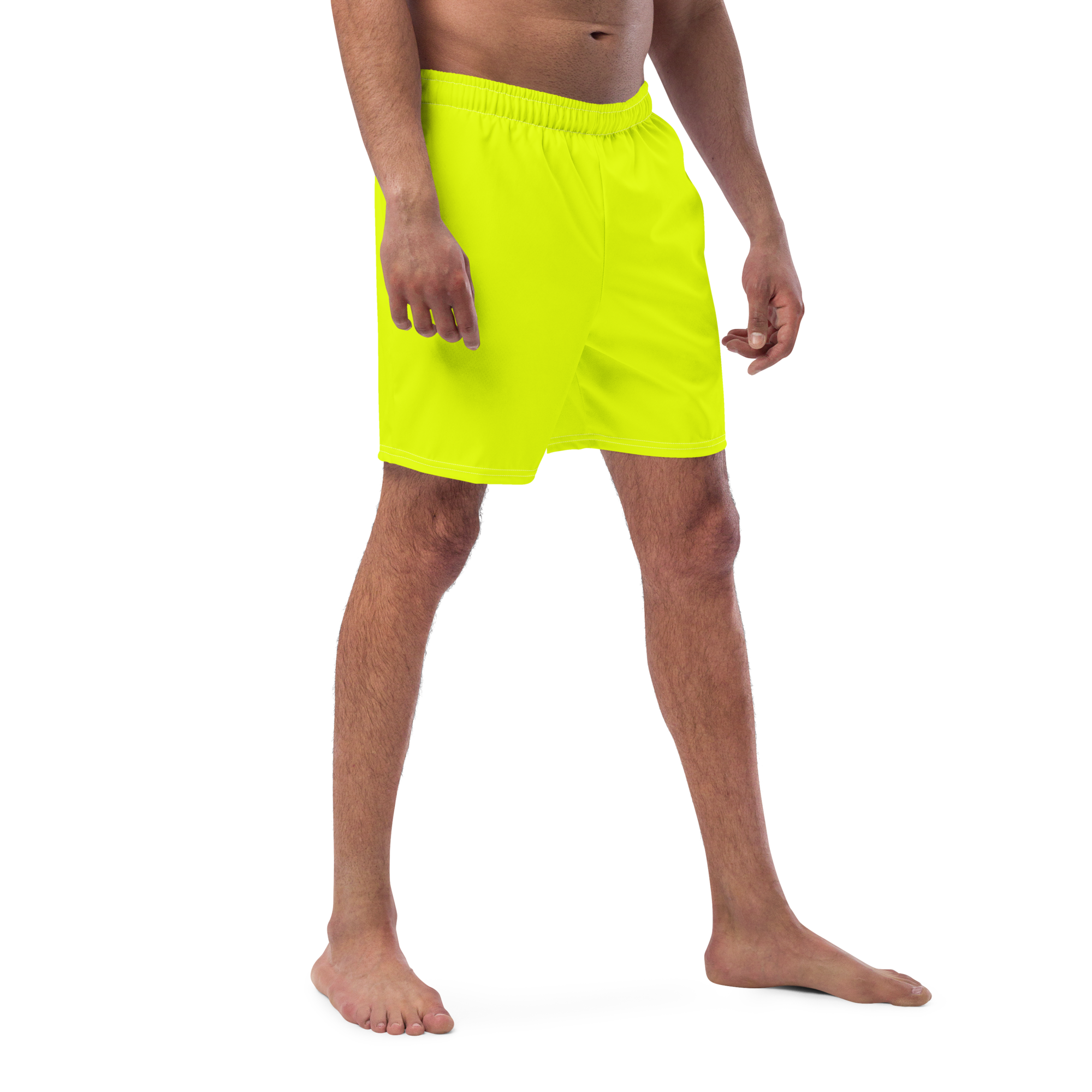 Recycled Swim Trunks | Neon Lime