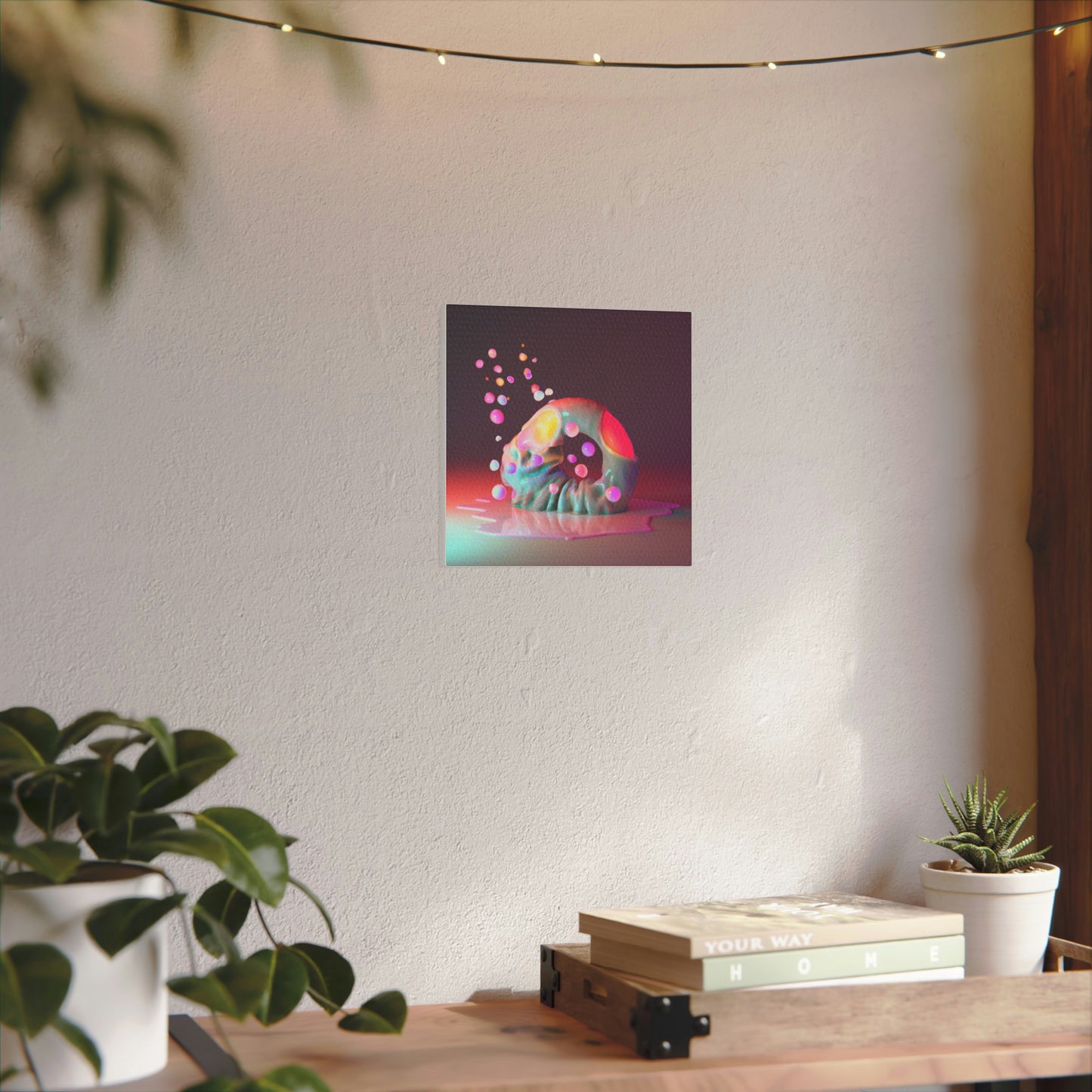 Celestial Bloom - Giclée Print Canvas