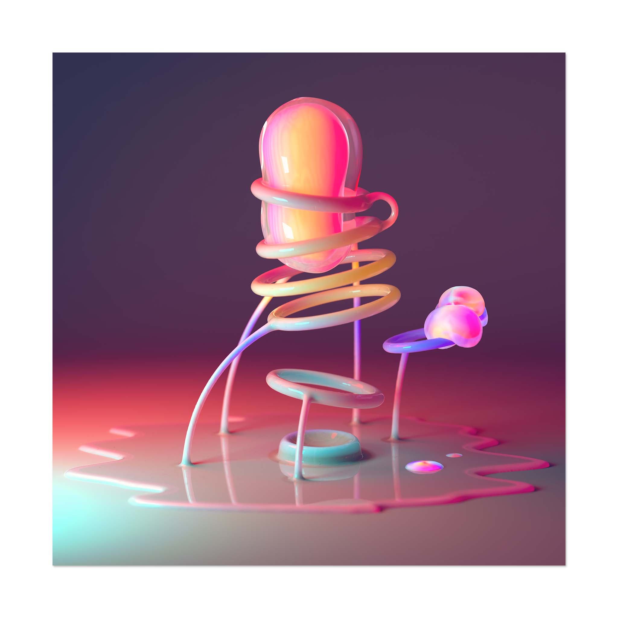 Tranquil Essence - Giclée Print Canvas